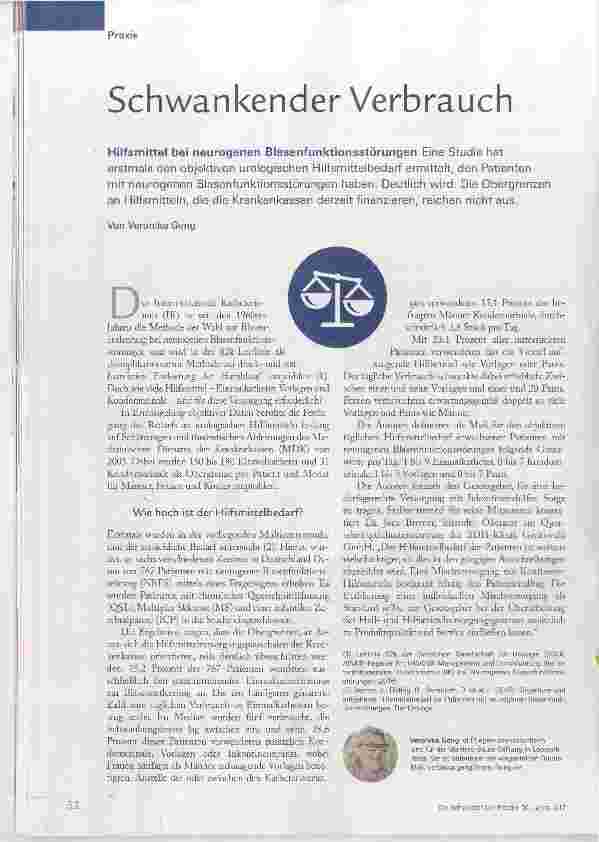 Vorschauseite 1: Schwankender Verbrauch
