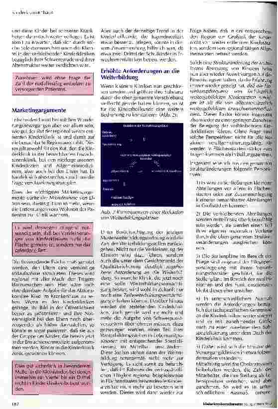 Vorschauseite 3: Perspektiven und Herausforderungen für das Kinderkrankenhaus aus ärztlicher Sicht