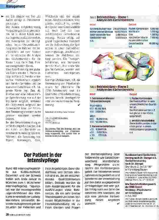 Vorschauseite 3: Erstellung einer Ökobilanz für ein Krankenhaus 1. Teil