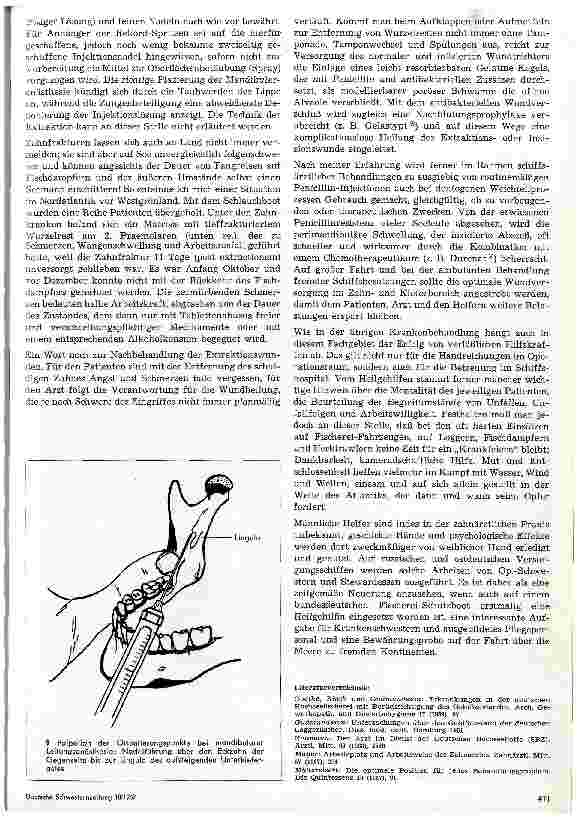 Vorschauseite 6: Zahnmedizinische Probleme und Hilfsmittel aus der Praxis des Schiffsarztes