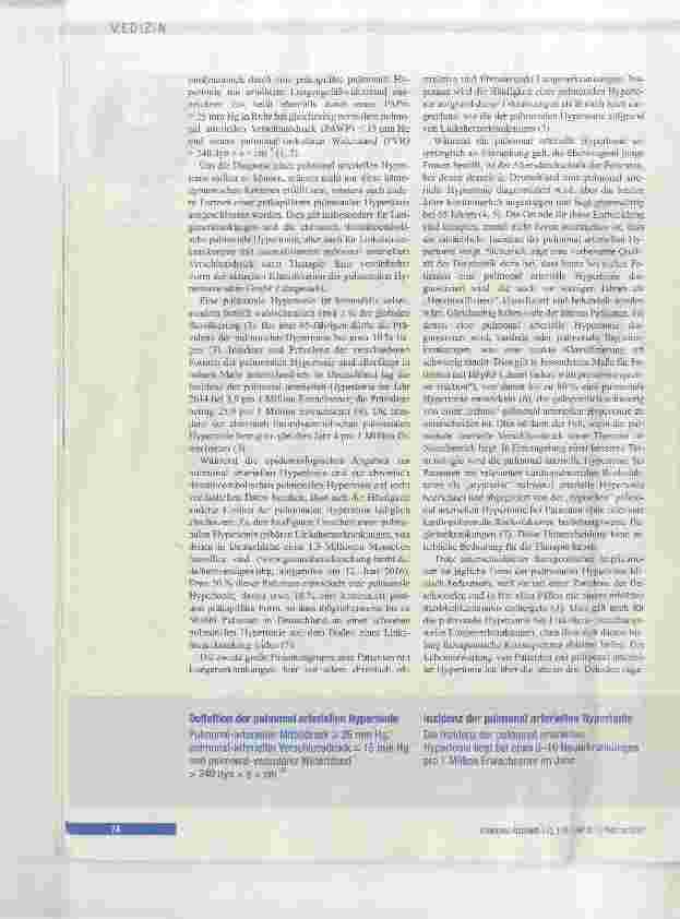 Vorschauseite 2: Pulmonale Hypertonie