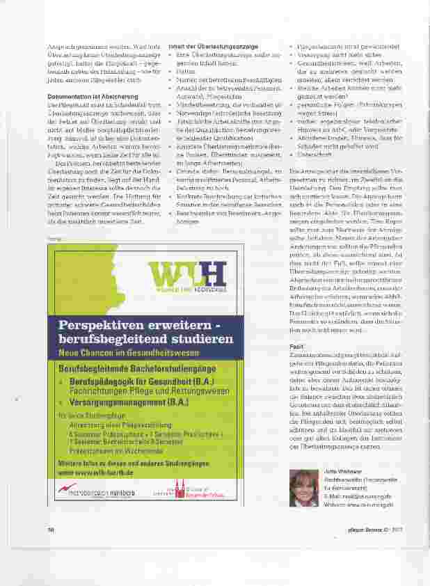 Vorschauseite 5: Und wenn doch einmal etwas passiert? Haftungsproblematiken in der Pflege