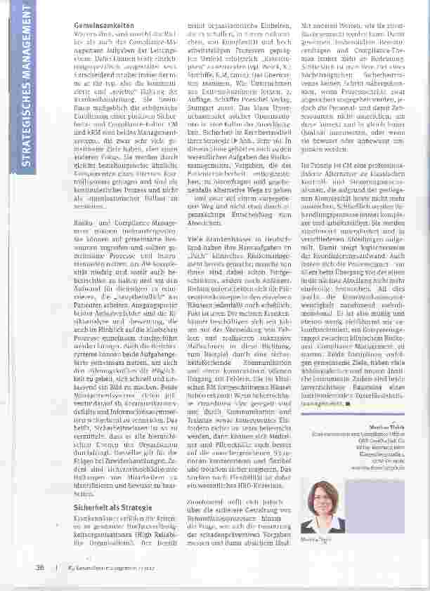 Vorschauseite 4: Sicherheit als Strategie