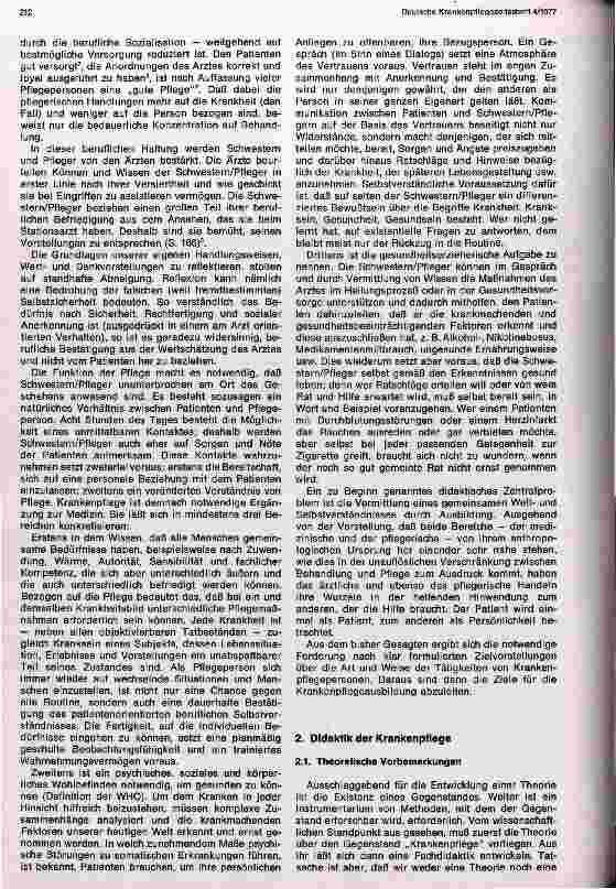 Vorschauseite 4: Didaktik der Krankenpflege Versuch einer Begründung