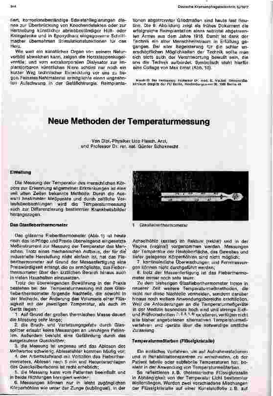 Vorschauseite 4: Medizin und Technik als Partner