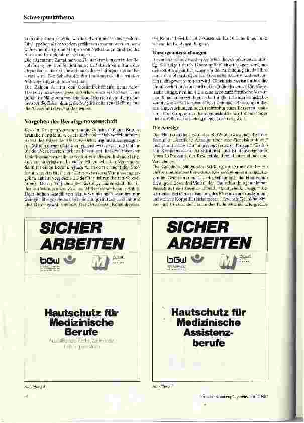 Vorschauseite 2: Die Hauterkrankung im Unfallrecht