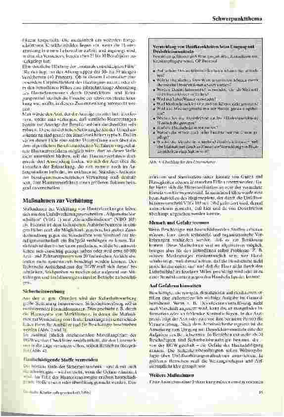 Vorschauseite 3: Die Hauterkrankung im Unfallrecht