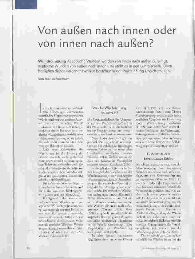 Vorschauseite 1: Von außen nach innen oder von innen nach außen?