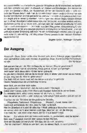 Vorschauseite 3: Damit sie nicht allein sind in der Nacht