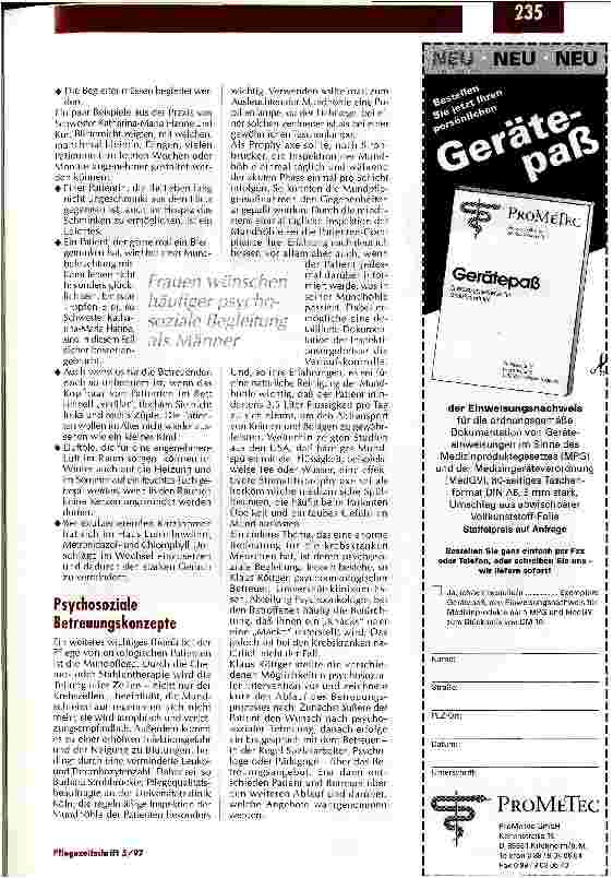 Vorschauseite 2: Kooperation dient nicht nur der Arbeitszufriedenheit Krankenpflegekongreß Pflege in der Onkologie in Wiesbaden