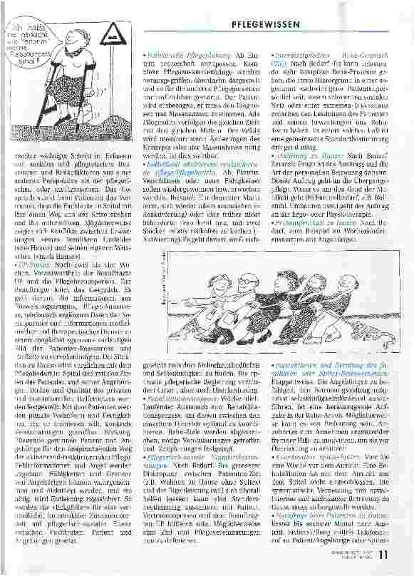 Vorschauseite 4: Befähigen statt bemuttern Übergangspflege in der Geriatrie