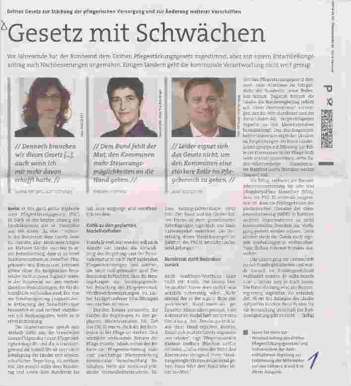 Vorschauseite 1: Gesetz mit Schwächen