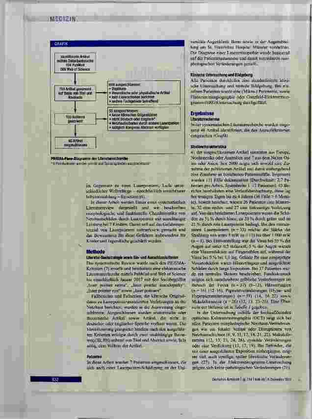 Vorschauseite 2: Netzhautschädigung durch Laserpointer-Exposition