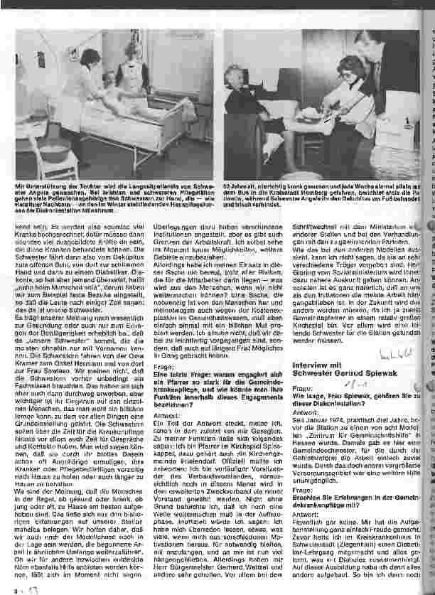 Vorschauseite 5: Die Diakoniestation Frielendorf - Modellversuch eines Zentrums für Gemeinschaftshilfe