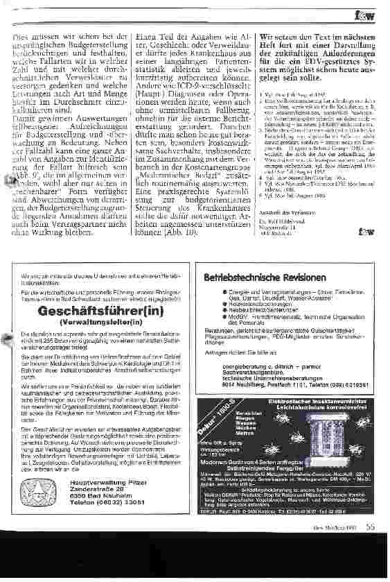 Vorschauseite 6: Das Krankenhaus mit Zahlen führen