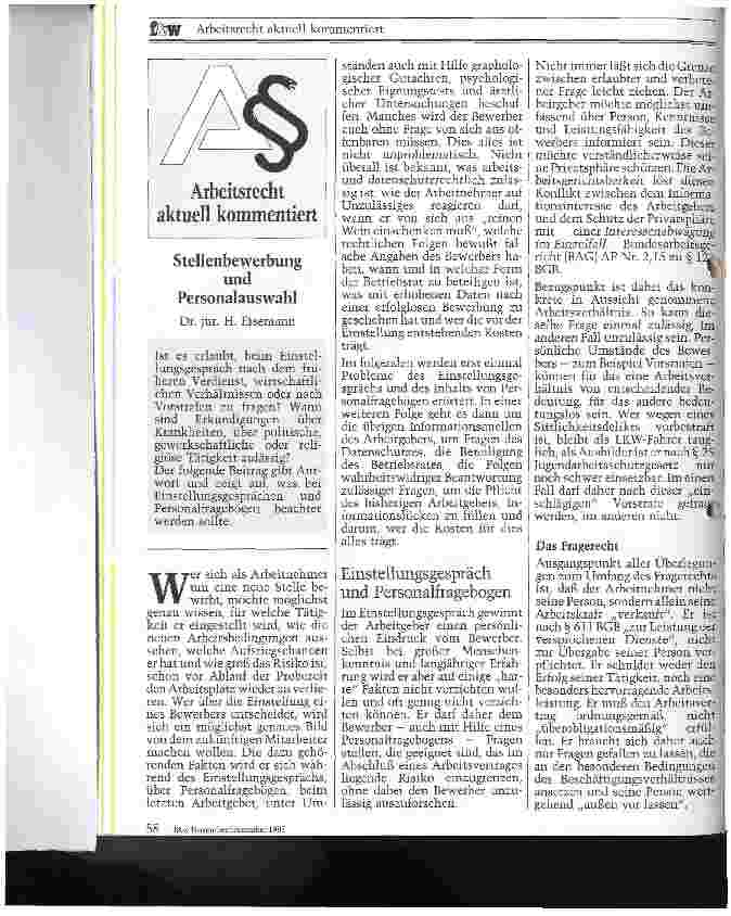 Vorschauseite 1: Stellenbewertung und Personalauswahl