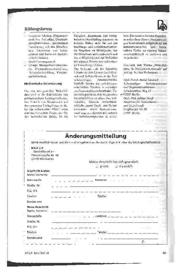 Vorschauseite 2: Das Ziel heißt professionelles Führunsverhalten