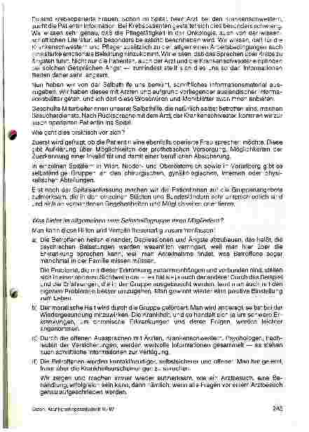 Vorschauseite 4: Beratung und Betreuung durch Selbsthilfegruppen