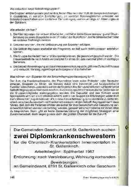 Vorschauseite 5: Beratung und Betreuung durch Selbsthilfegruppen