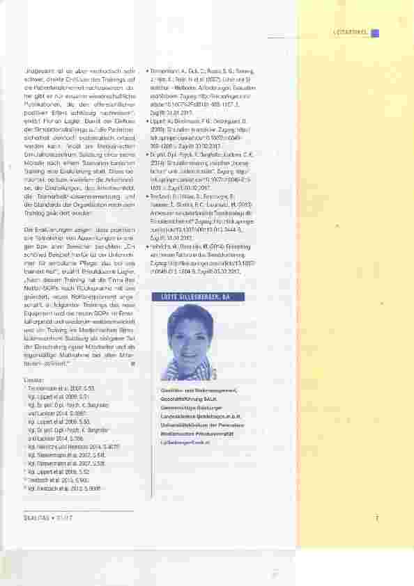 Vorschauseite 4: 10 Jahre Medizinische Simuiation in Salzburg Ein Beitrag zur Erhöhung der Patientensicherheit?