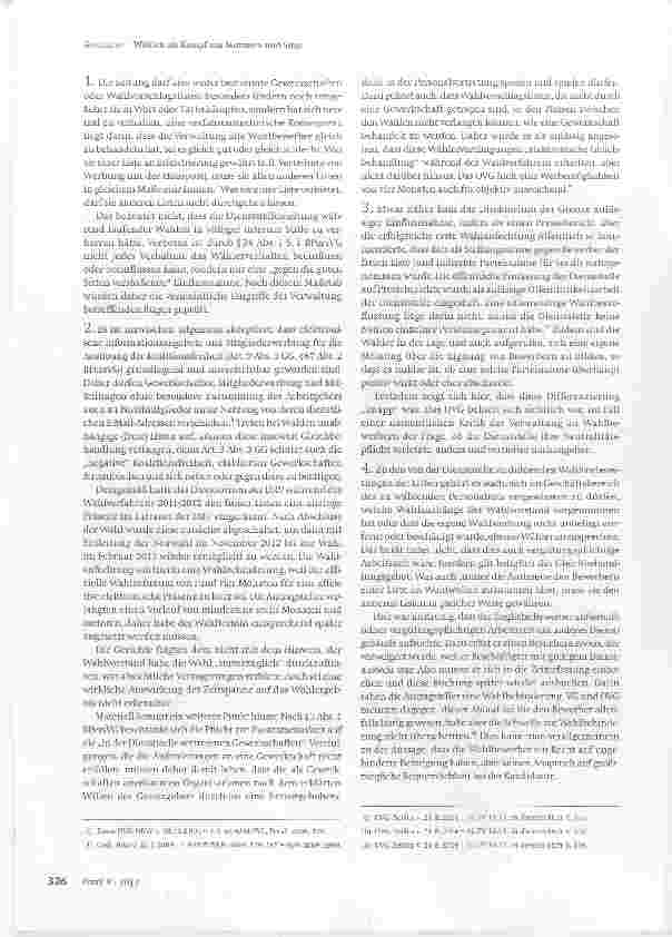 Vorschauseite 3: Wahlen als Kampf um Stimmen und Sitze