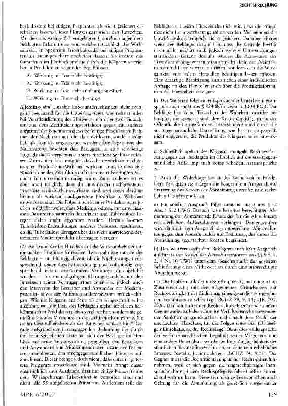 Vorschauseite 3: Desinfektionsmittelliste