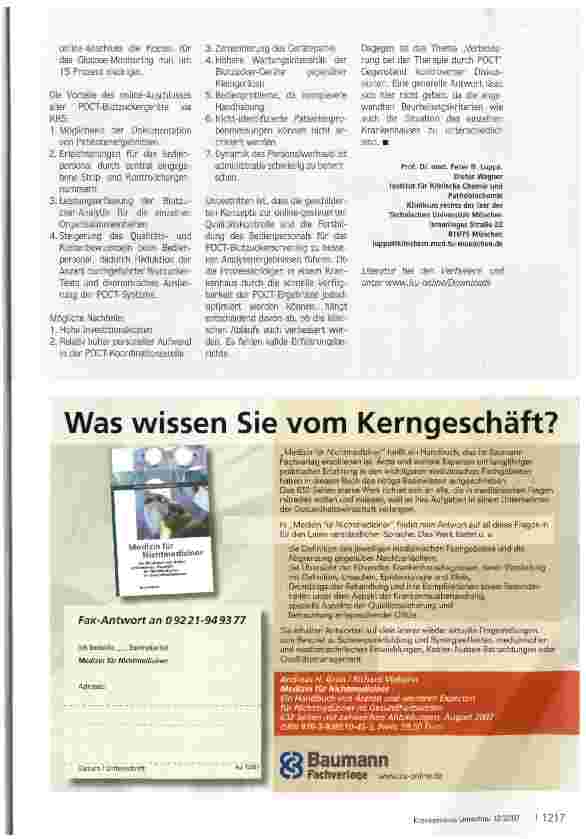 Vorschauseite 4: POCT_Diagnose mit Vorund Nachteilen