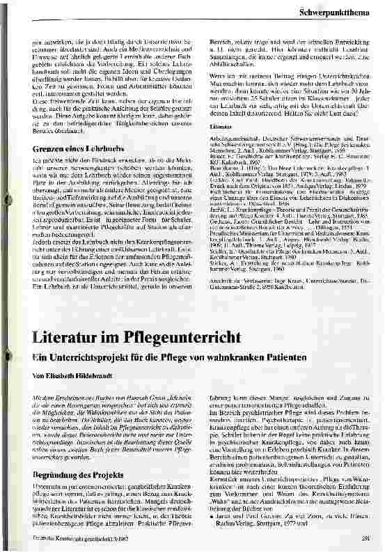 Vorschauseite 6: Das Krankenpflegelehrbuch in der Ausbildung