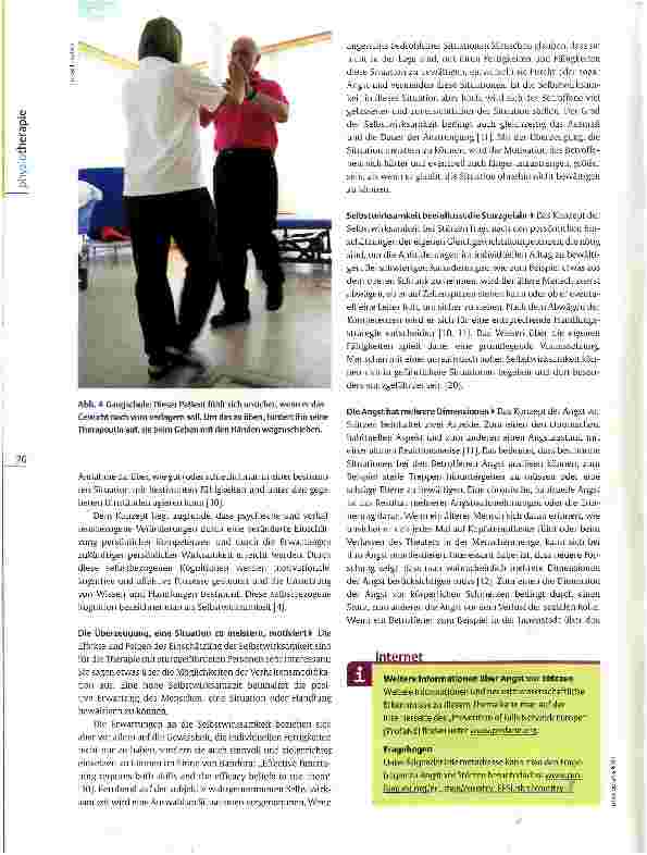 Vorschauseite 3: Sturzprävention bei älteren Menschen Die Angst erkennen