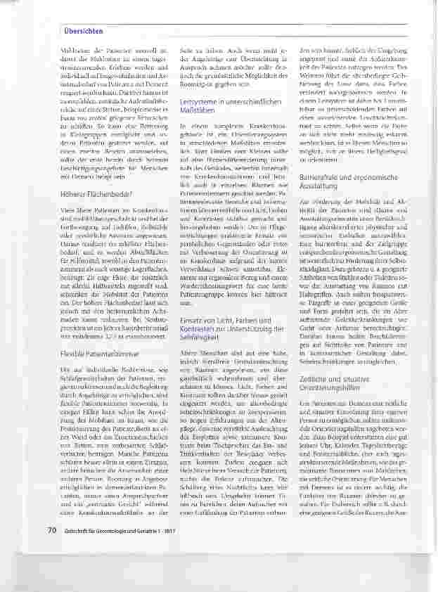 Vorschauseite 4: Demenzsensible Krankenhausstationen
