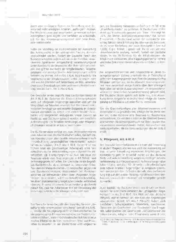 Vorschauseite 3: Stellungnahme des Deutschen Vereins zum Vorschlag für eine Richtlinie zur Vereinbarkeit von Beruf und Privatleben für Eltern und pflegende Angehörige