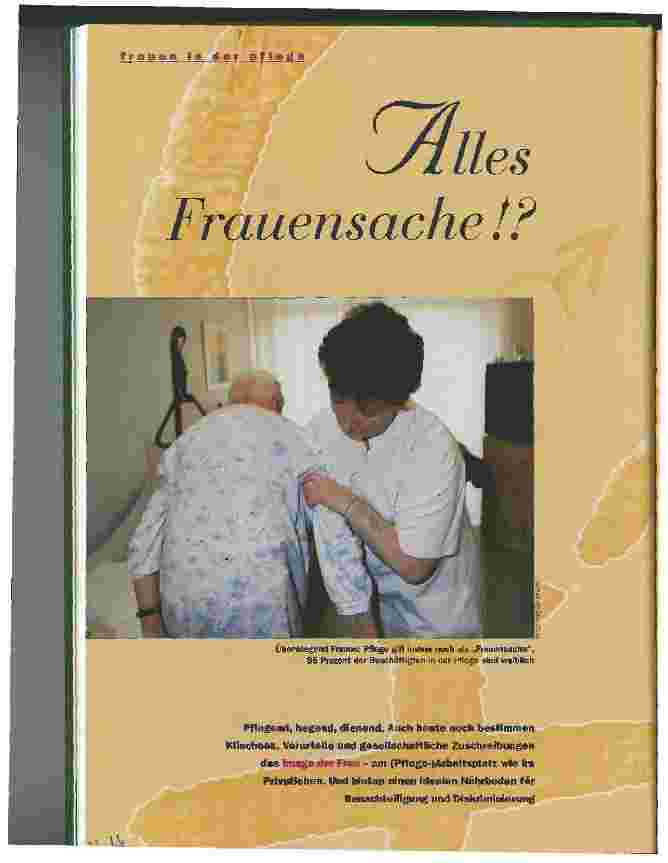 Vorschauseite 1: Alles Frauensache !?