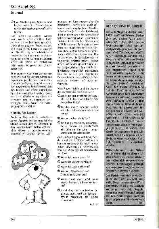 Vorschauseite 3: Physiologische und psychologische Aspekte des Lachens