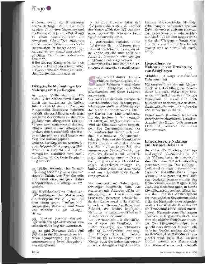 Vorschauseite 3: Hypoallergene Ernährung für Kleinkinder