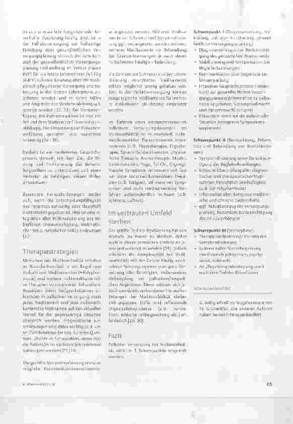 Vorschauseite 2: Palliativversorgung bei Multimorbidität
