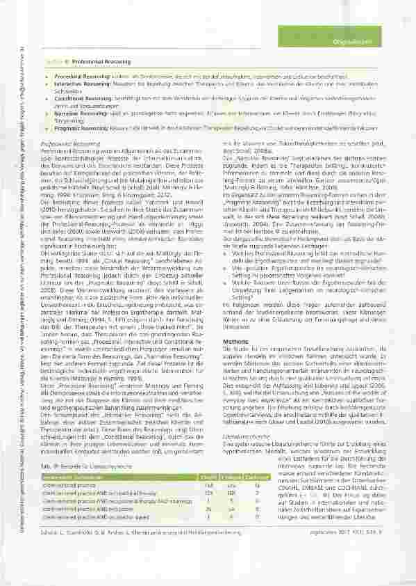 Vorschauseite 3: Klientenzentrierung und Handlungsorientierung im neurologischklinischen Setting
