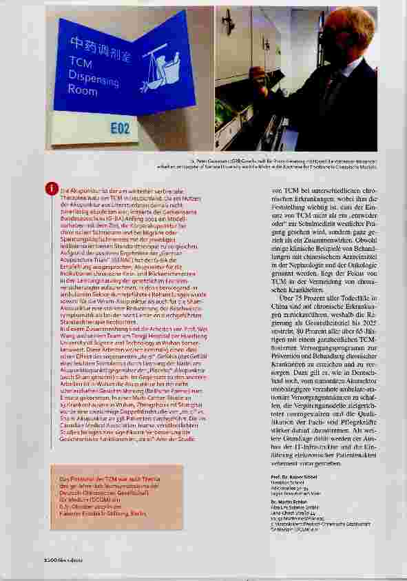 Vorschauseite 3: Traditionelle Chinesische Medizin Bestechendes Angebot