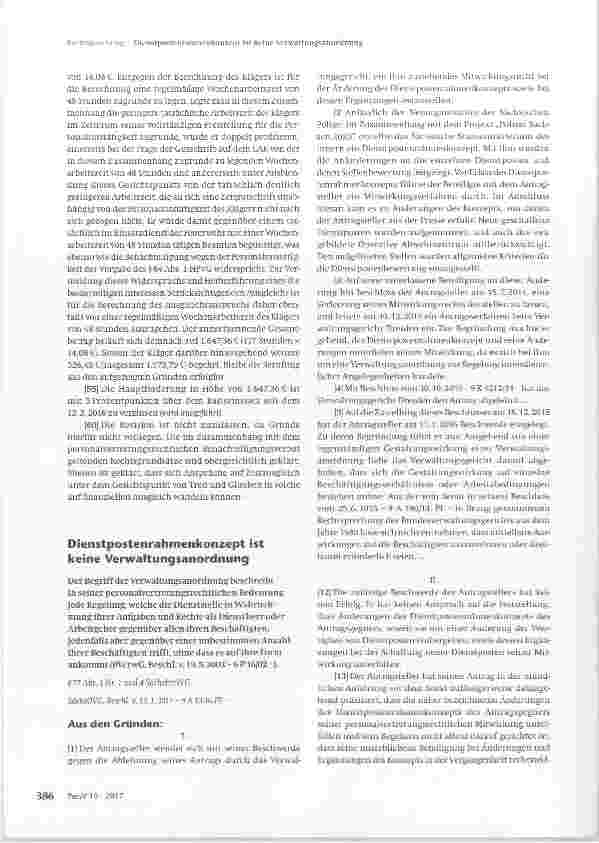 Vorschauseite 5: Gutschrift auf dem Lebensarbeitszeitkonto für Zeiten der Freistellung vom Dienst wegen Personalratstätigkeit