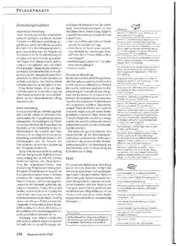 Vorschauseite 5: Therapieoption Nierentransplantation - Teil 2: Aktivitäten am Beginn eines neuen Lebens stärken