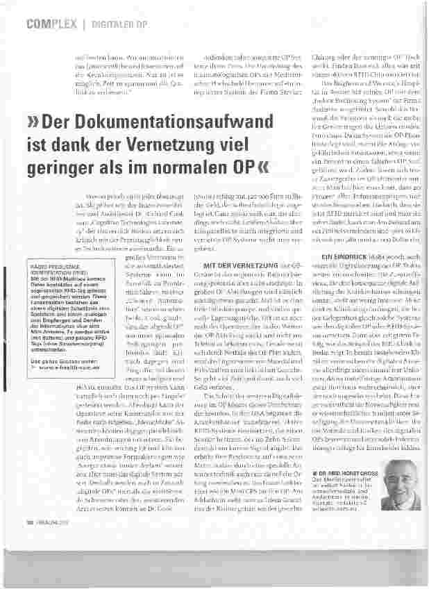 Vorschauseite 5: DIE NAHTSTELLE