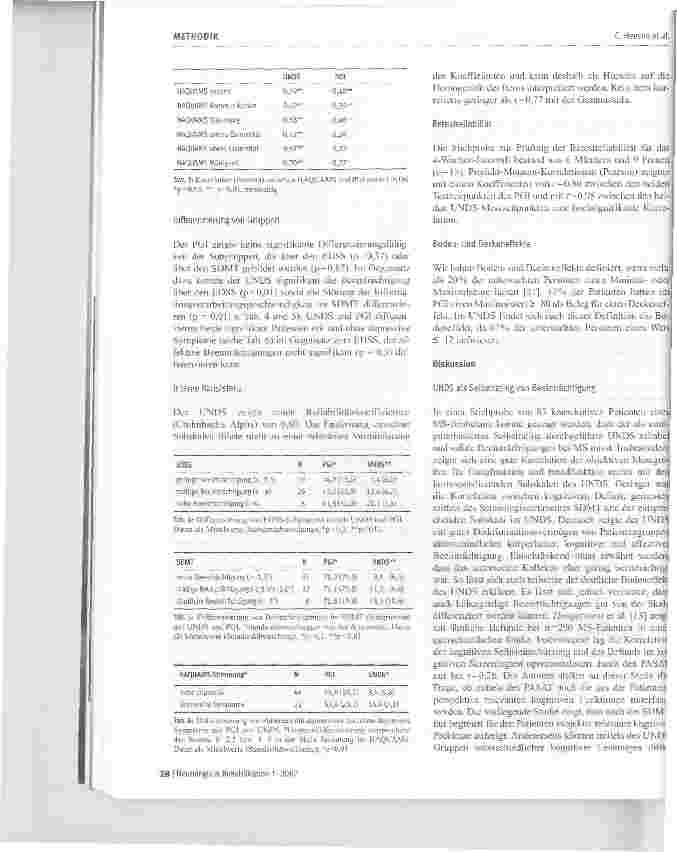 Vorschauseite 5: Patientenbasierte Scoringsysteme bei Multipler Sklerose