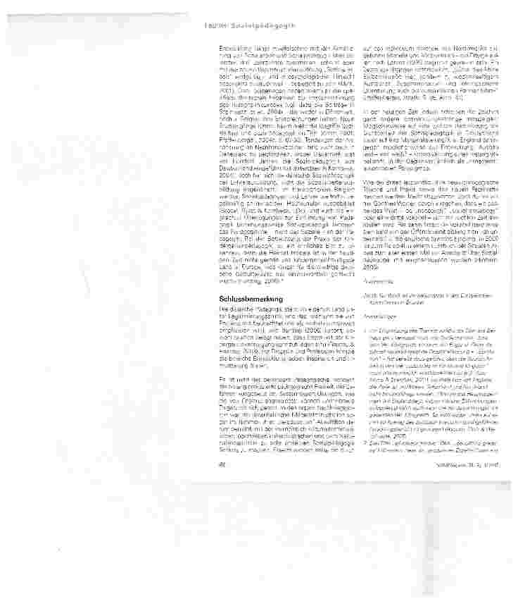 Vorschauseite 5: Exportschlager Sozialpädagogik?