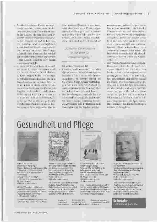 Vorschauseite 3: Überforderung und HilflosigkeitKindesvernachlässigung und Gewalt gegen Kinder