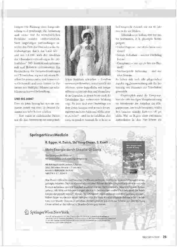 Vorschauseite 2: TUBERKULOSE - Bedeutung für die Pflege