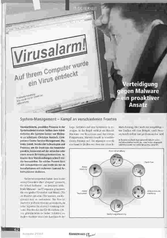Vorschauseite 1: Verteidigung gegen Malwareein proaktiver Ansatz