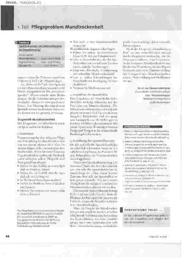Vorschauseite 3: Grundlagen der Mundtrockenheit