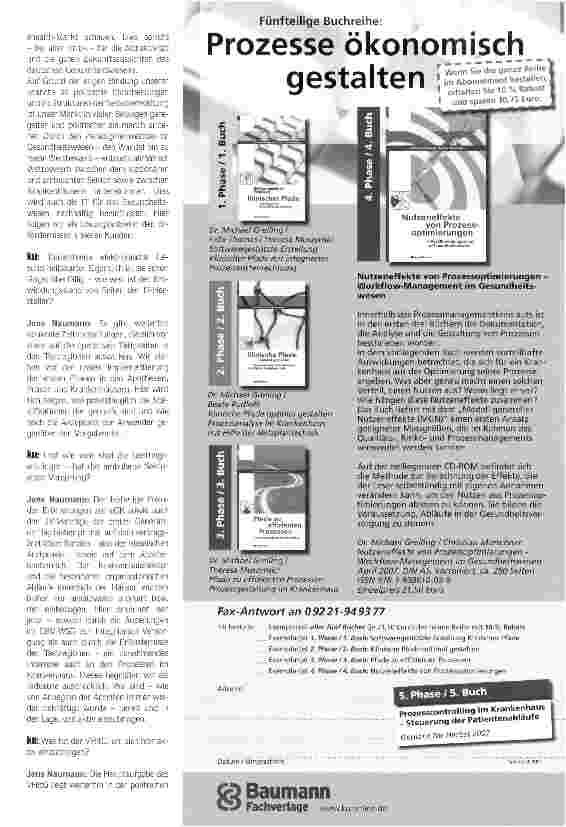 Vorschauseite 2: Trends in der Krankenhaus-IT