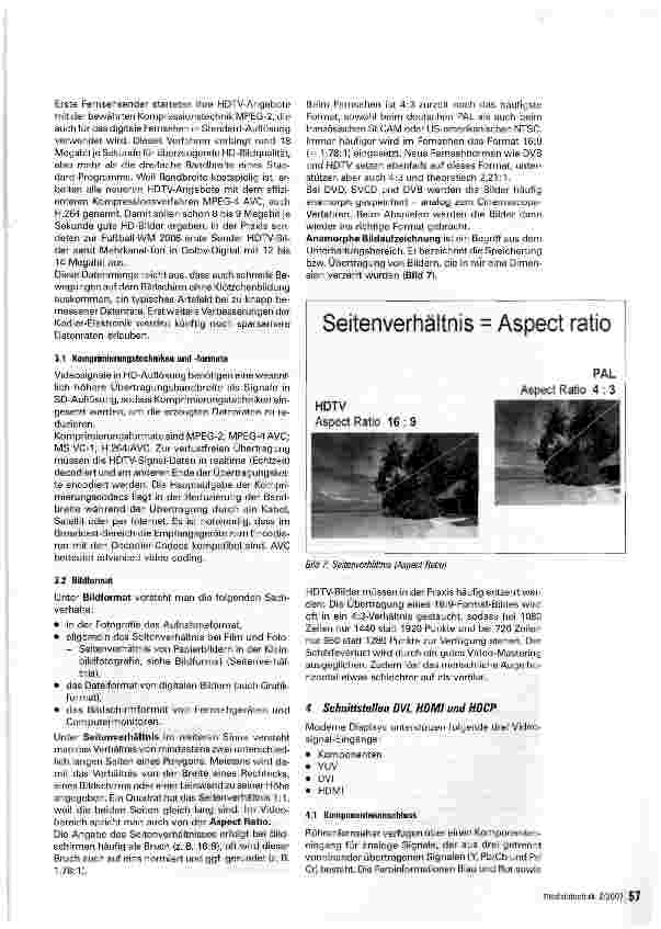 Vorschauseite 6: High-Definition Television in der Medizintechnik
