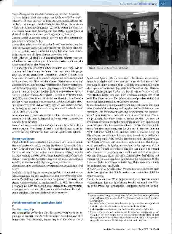 Vorschauseite 3: Das szenische Spiel in der Pflegebildung eine allgemeine Einführung