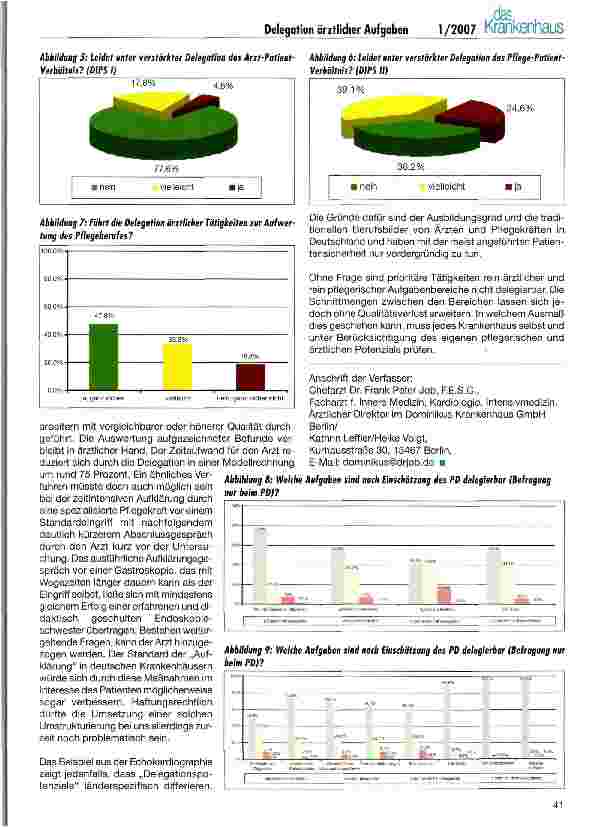 Vorschauseite 4: Delegation ärztlicher Aufgaben an den Pflegedienst